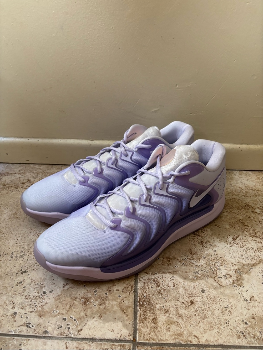 Nike KD 17 B.A.D. Basketball Shoe Purple Men's Size 16 FJ9487-500 New
